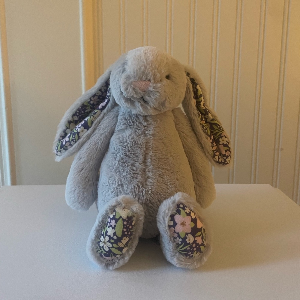 Jellycat Small Blossom Silver Bunny